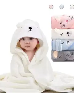 お値下げ！！新品 子供 フード付き ふわふわバスタオル　かわいい　新生児　こども