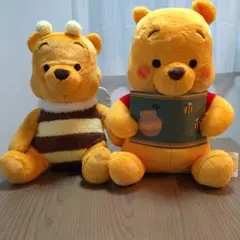 くまのプーさん ぬいぐるみ 2セット