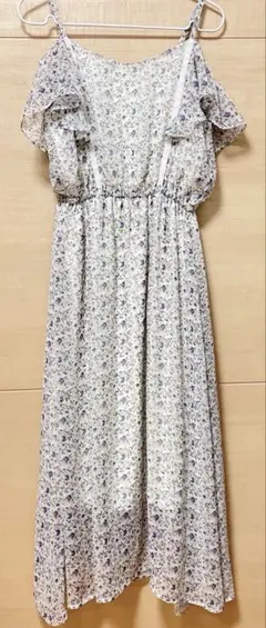 MAJESTIC LEGON ロングワンピース　花柄　オフショル