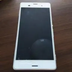 【ジャンク品】SONY XPERIA Z3 ホワイト 本体