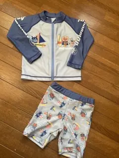 アンパンマン ラッシュガード　水着　セット 100cm
