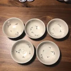 メダカ　小皿5枚