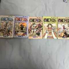 漫画ワンピース1、2、3、4、5巻