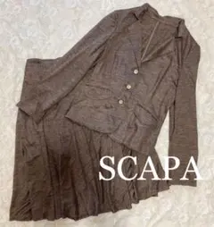 SCAPA リネン セットアップスーツ