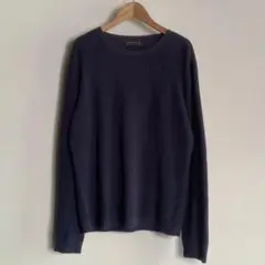 tsuki.s 強撚 畦編み コットンニット