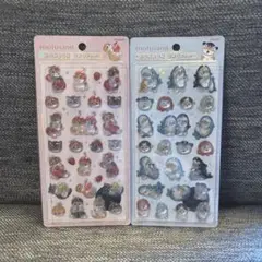 【新品】　モフサンド mofusand ボンボンドロップシール 2点セット
