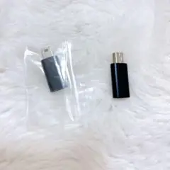 匿名配送❣️ USB C to ミニUSBアダプター 2個パック