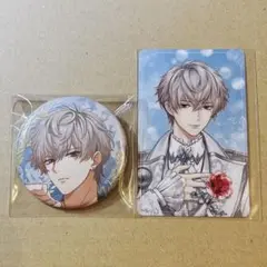 イケメン王子 5周年記念 All for Love! リヒト 缶バッジ・カード