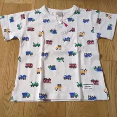 プティマイン　車両プリント Tシャツ 110cm