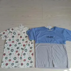新品未使用タグ付き　男児半袖Tシャツ2枚セット