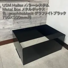USM Haller ハラ－ D500 メタルボックス 色：ブラック（２）