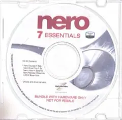 Nero 7 Essentials 日本語版