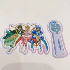 ぴちぴちピッチ ダイカットステッカー 2枚セット