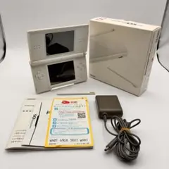 Nintendo DS Lite クリスタルホワイト 本体 箱付