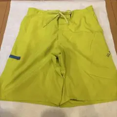 QUIKSILVER サーフパンツ　ライムグリーン 水着 Lサイズ