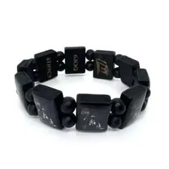 Bazo1199 Six Trece ブレスレット ブラック