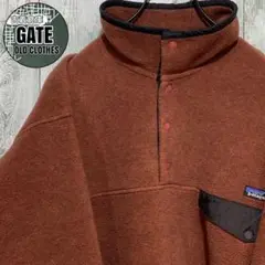 【※希少肉厚】patagonia パタゴニア★シンチラスナップt 希少カラー L