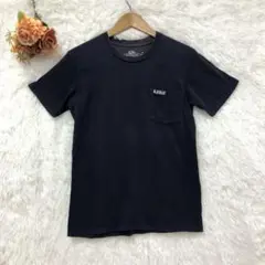 ★フルーツオブザルーム★Tシャツ ポケット付き 【S】ネイビー 半袖 シンプル