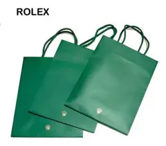 即購入不可 新品 ROLEX ロレックス 正規品 ショッパー 3セット 紙袋