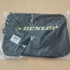 DUNLOP シューズケース　DTC-2236 ブラック/イエロー