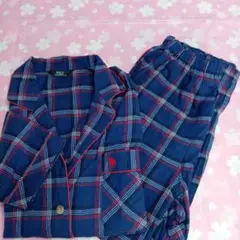 Polo チェック柄 パジャマ Mサイズ