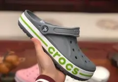 CROCS クロックス バヤバンド クロッグ 男女兼用 グレー