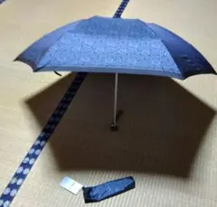 renoma 折りたたみ傘 ダークブルー