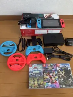 Nintendo Switch ネオンブルーレッド ソフト おまけ付き セット