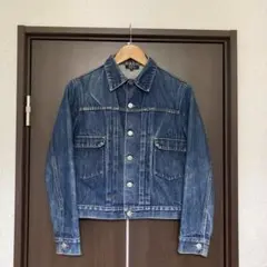 旧タグ A.P.C. 2ndタイプ デニムジャケット Gジャン S ハチノス