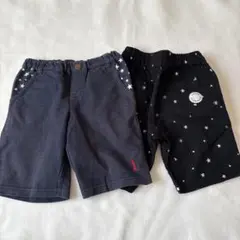 シシュノン100サイズ・イーストボーイ110サイズ ハーフパンツ2枚セット