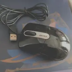 BUFFALO BSMQU27SM USBマウス ブラック