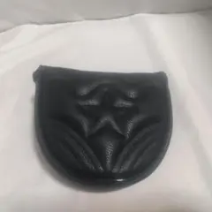 ゴルフ パター用ヘッドカバー スター ブラック 2