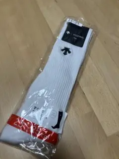 新品　デサント　バレーボール　ソックス　靴下　白　23 24 25