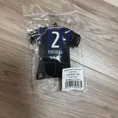 ガンバ大阪　福岡　サッカーシャツ型キーホルダー 番号2