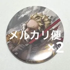 ヒロアカ　原画展　缶バッジ　ホークス