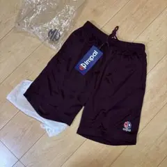 インパル　 バーガンディ ショートパンツ