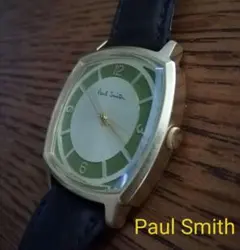 【復刻限定盤】Paul smith 1995 Green Paul Smith Watch 1995 Green Reprint Rare Used From Japan