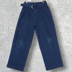 FREAK'S STORE ベルテッドハイウエストワイドパンツ Mサイズ