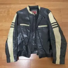 Hilfiger denim シングルライダースジャケット XL ブラック