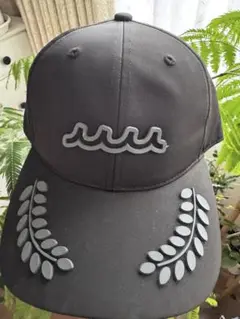 MUTA MARINE GOLF シリコンロゴ アポロキャップ ブラック