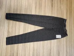 marie claire sport ストライプ レギンス M