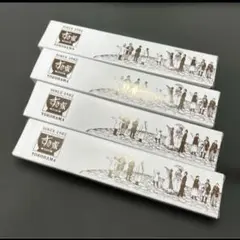 ▲六すき家　オープン記念　あかさじ　ノベルティ　4本　非売品　限定　新品　未開封