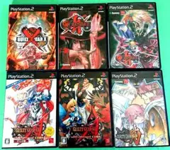 Guilty Gearシリーズ PS2 ソフト 6本セット