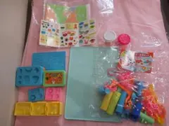 ねんDo わくわく動物セット＆ねんどでおべんとうセット　型　道具のみ　ねんどぅー