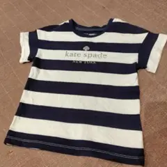 kate spade ストライプ Tシャツ　120センチ　子供用