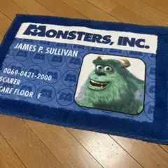 Monsters, Inc. ジェームズ・P・サリバン 玄関マット