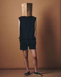 m.u リブセット ノースリーブ　ショートパンツ japoness otii