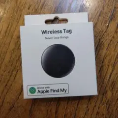 値下げ！ワイヤレスタグ 2個セット Apple Find My対応