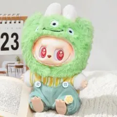 LABUBU ラブブ 服 リトルグリーンメン風 ディズニー 着せ替え 4点セット