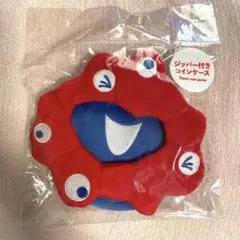 新品EXPO大阪関西万博ミャクミャクフェイスジッパー付きコインケースポーチ